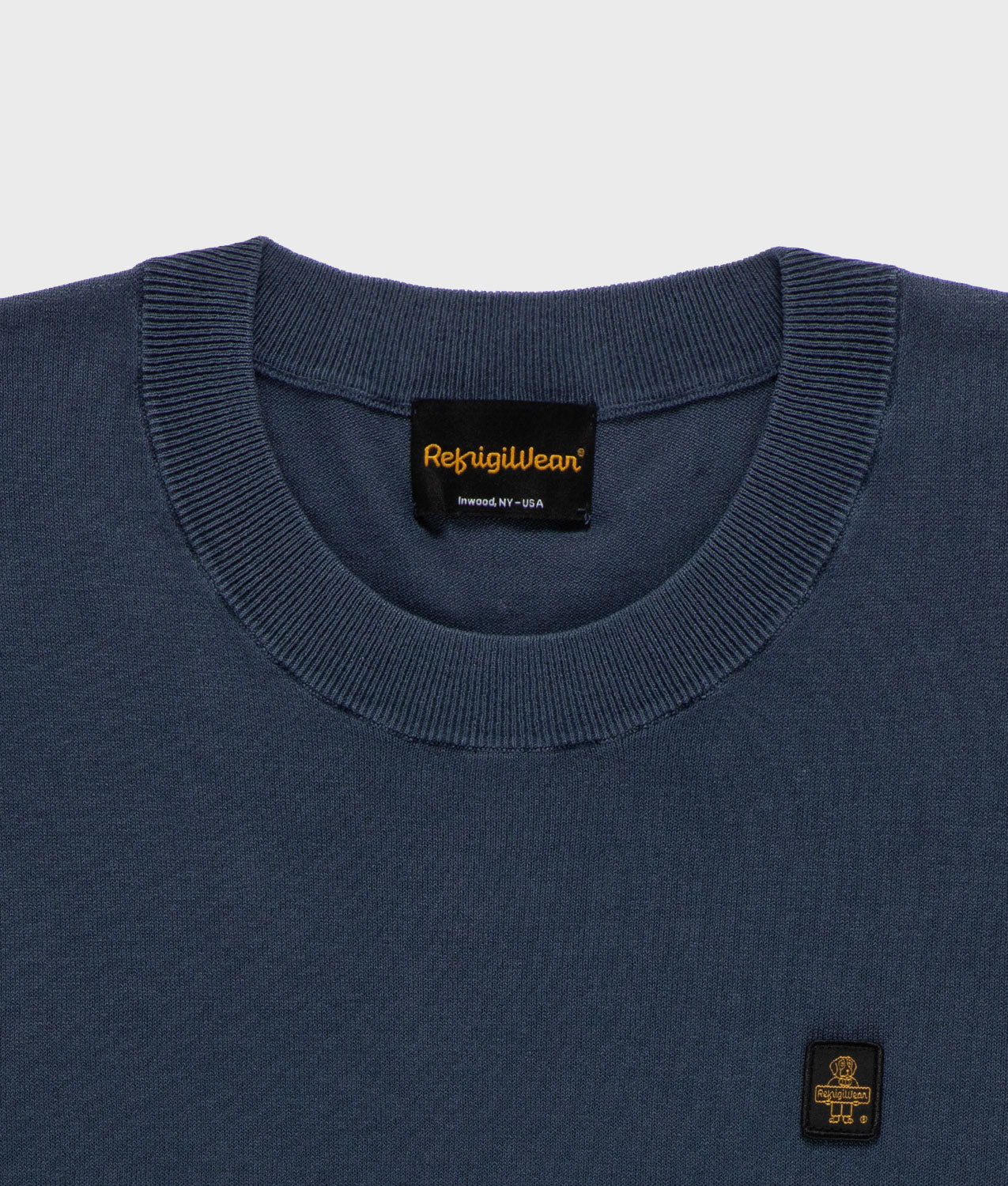 KNITWEAR OMAR SWEATER NAVY BLAZER | RefrigiWear