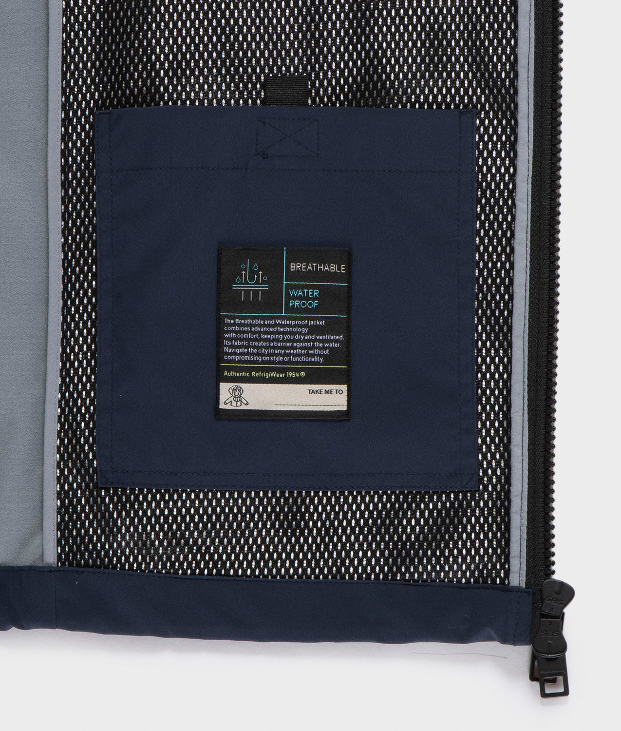 JACKETS ERIC VEST NAVY BLAZER | RefrigiWear