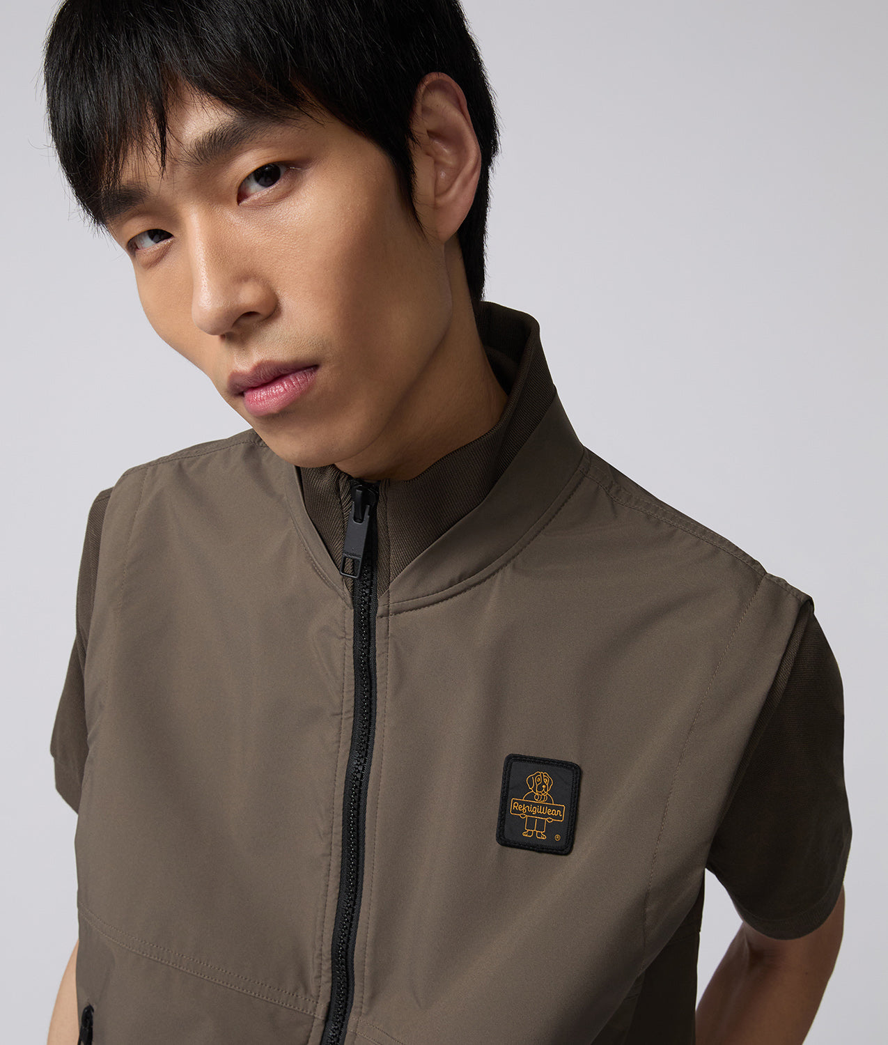 JACKETS ERIC VEST MAJOR BROWN | RefrigiWear