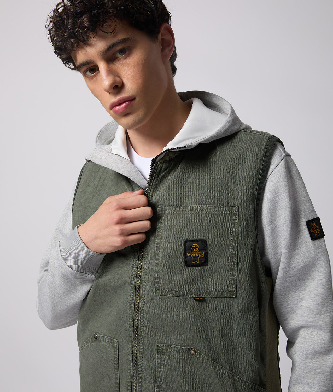 JACKETS ORIGINAL VEST ARCHIVE GREEN | RefrigiWear
