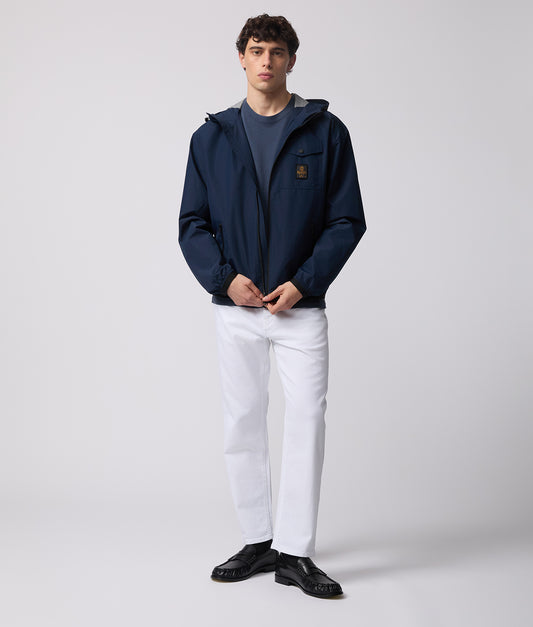 HOOD LIGHT CAPTAIN JACKET NAVY BLAZER | RefrigiWear