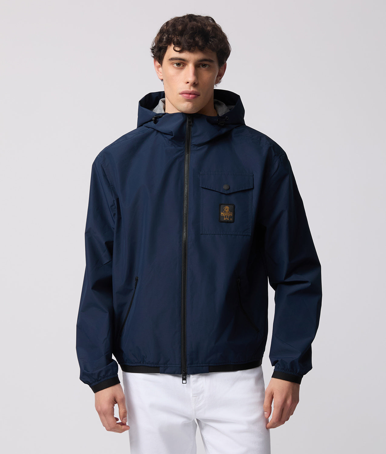 JACKETS HOOD LIGHT CAPTAIN JACKET NAVY BLAZER | RefrigiWear