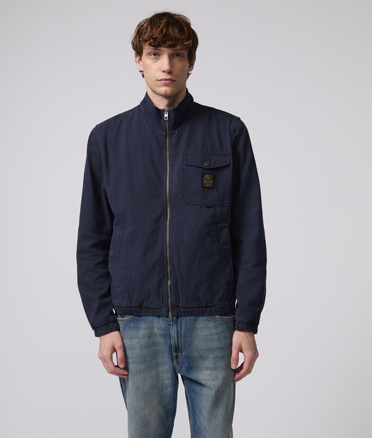 NEW COTTON CAPTAIN JACKET NAVY BLAZER | RefrigiWear