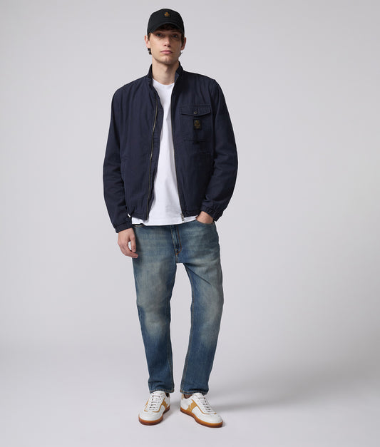 NEW COTTON CAPTAIN JACKET NAVY BLAZER | RefrigiWear