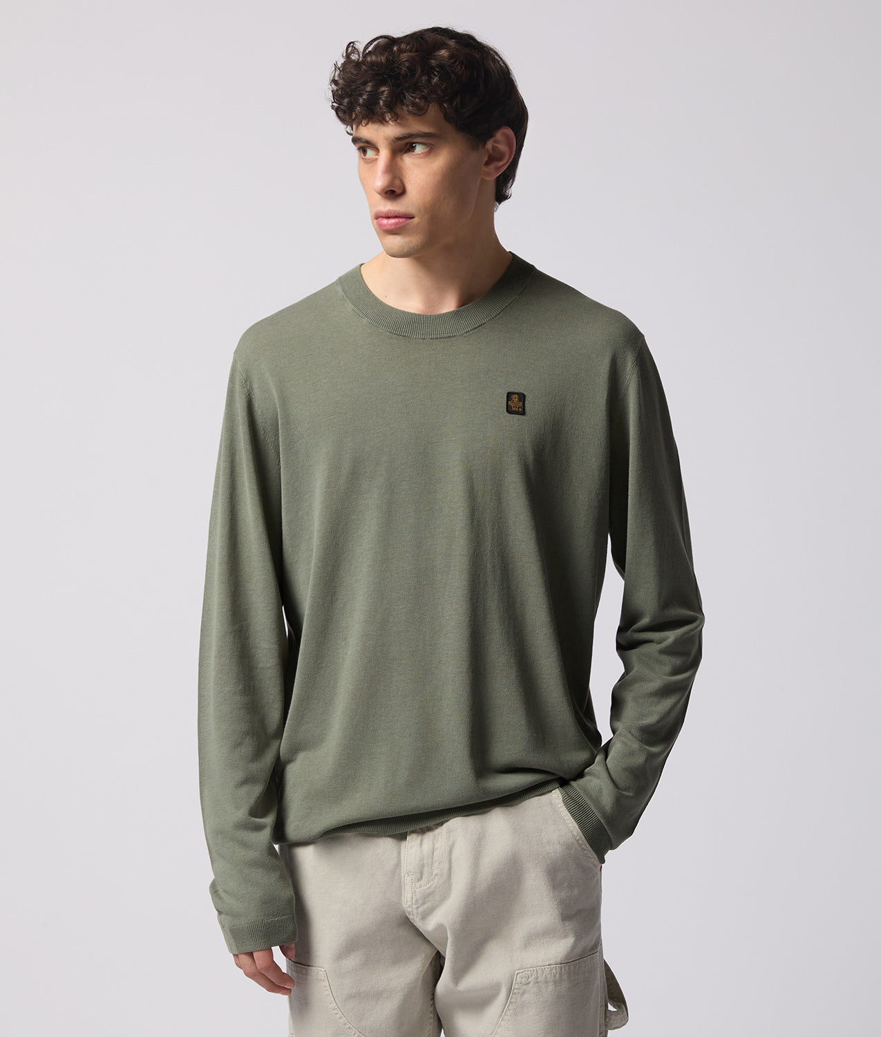 KNITWEAR OMAR SWEATER ARCHIVE GREEN | RefrigiWear