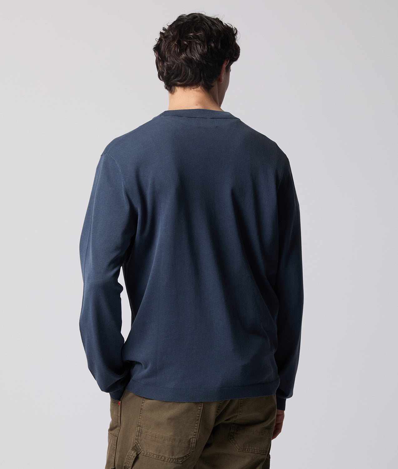 KNITWEAR OMAR SWEATER NAVY BLAZER | RefrigiWear