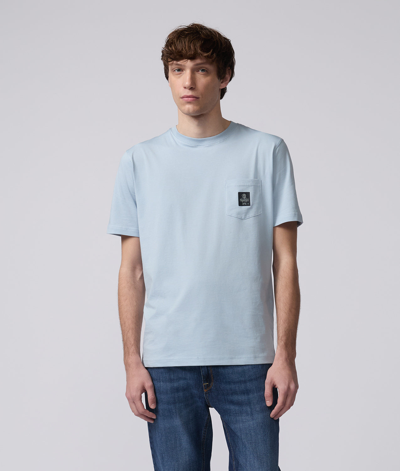 T-SHIRT PIERCE T-SHIRT BLUE FOG | RefrigiWear