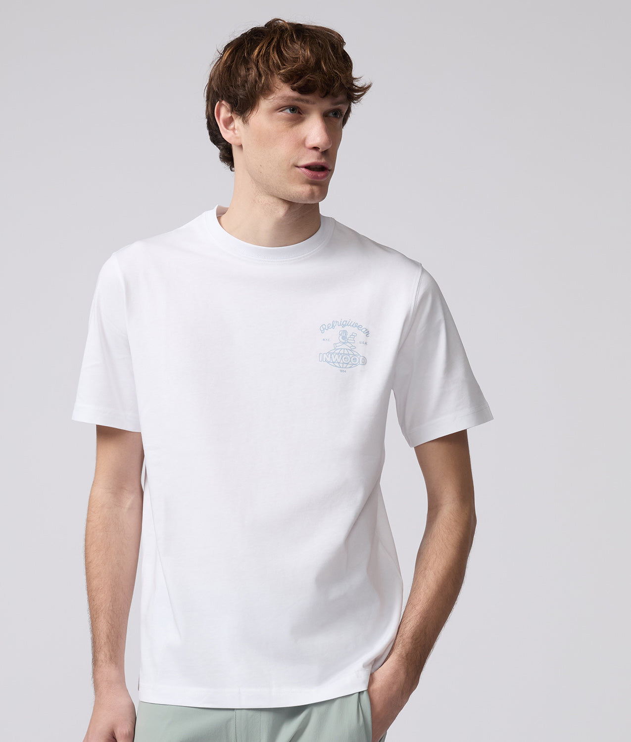 T-SHIRT RIVER T-SHIRT WHITE | RefrigiWear