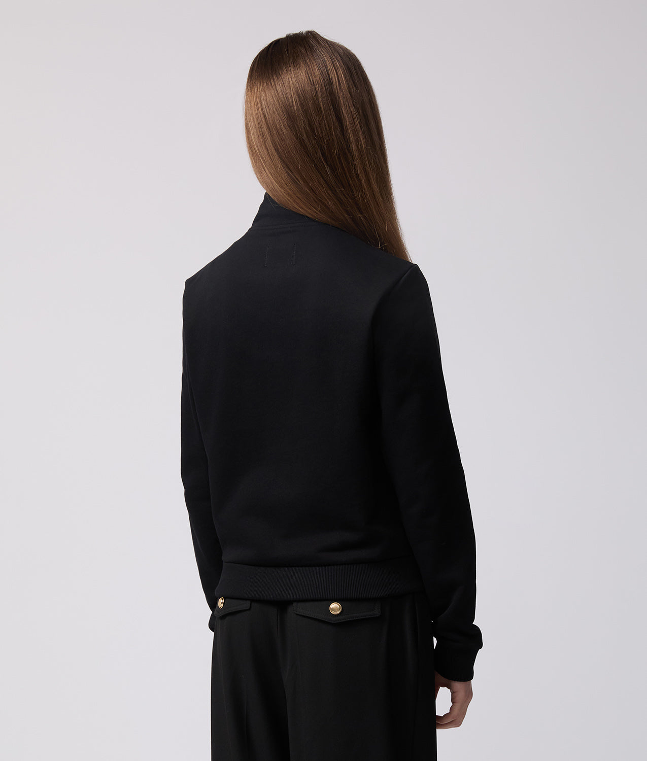 SWEATSHIRTS IVY SWEATSHIRT BLACK | RefrigiWear