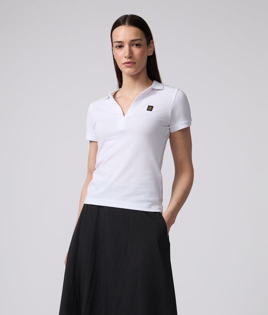 FLORA POLO WHITE | RefrigiWear