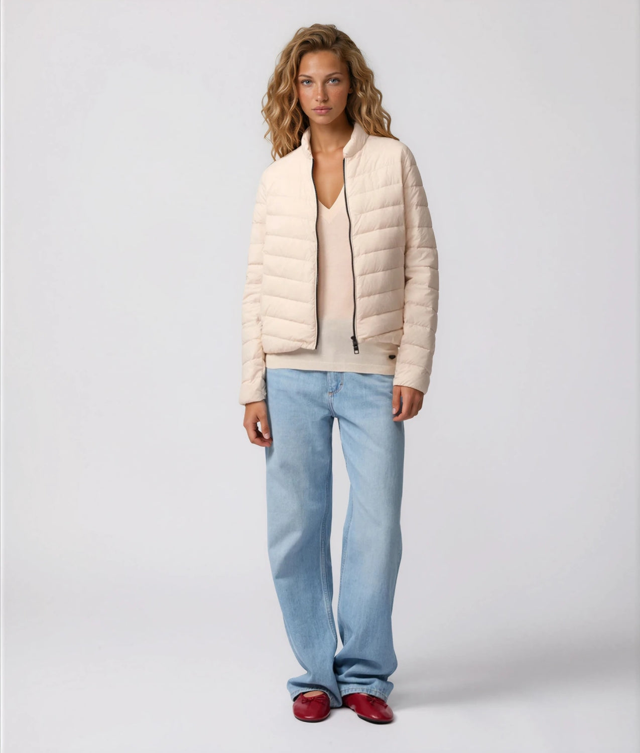 JACKETS PETRA JACKET CHAMPAGNE PINK | RefrigiWear