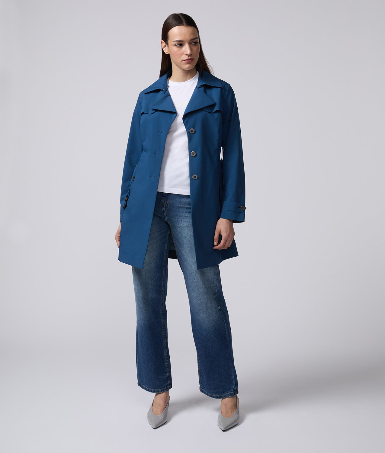 JACKETS SUMMER LADY TRENCH TITAN BLUE | RefrigiWear