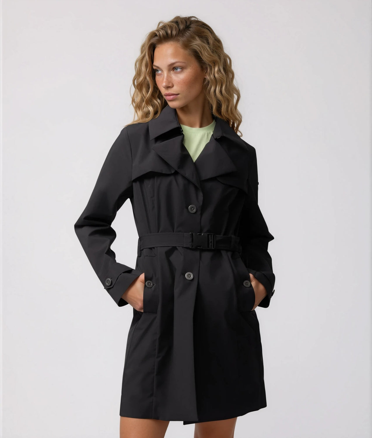 JACKETS SUMMER LADY TRENCH BLACK | RefrigiWear