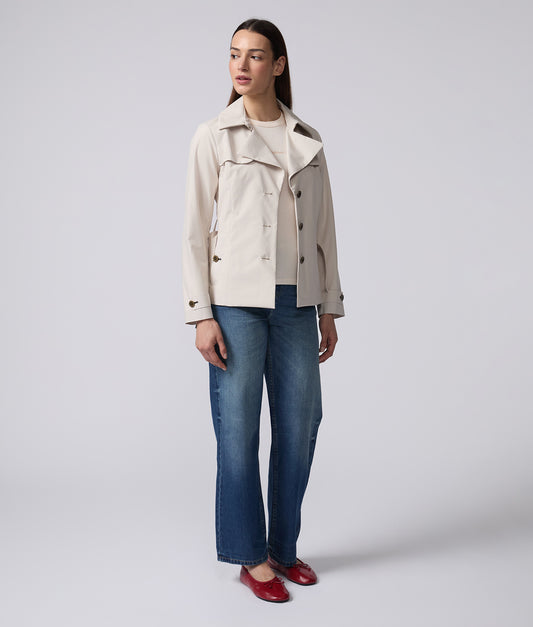 SUMMER SHORT LADY TRENCH CHAMPAGNE PINK | RefrigiWear