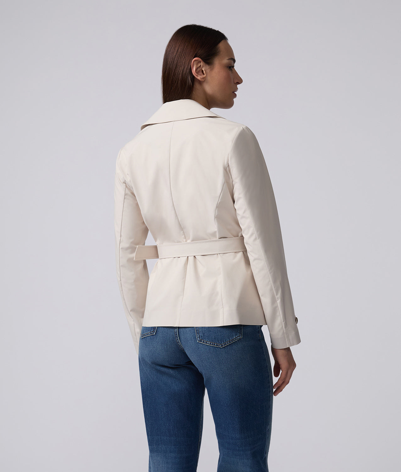 JACKETS SUMMER SHORT LADY TRENCH CHAMPAGNE PINK | RefrigiWear