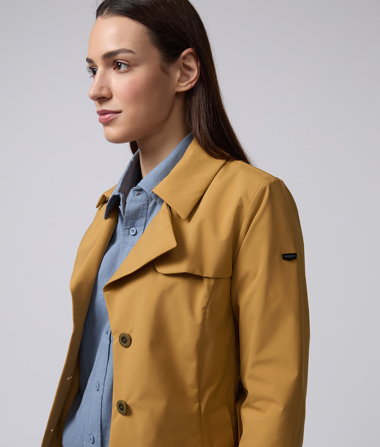 JACKETS SUMMER SHORT LADY TRENCH BRONZE | RefrigiWear