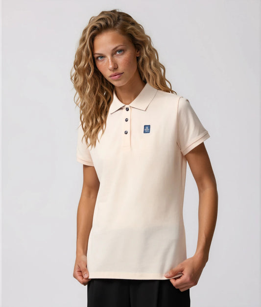SUKI POLO CHAMPAGNE PINK | RefrigiWear