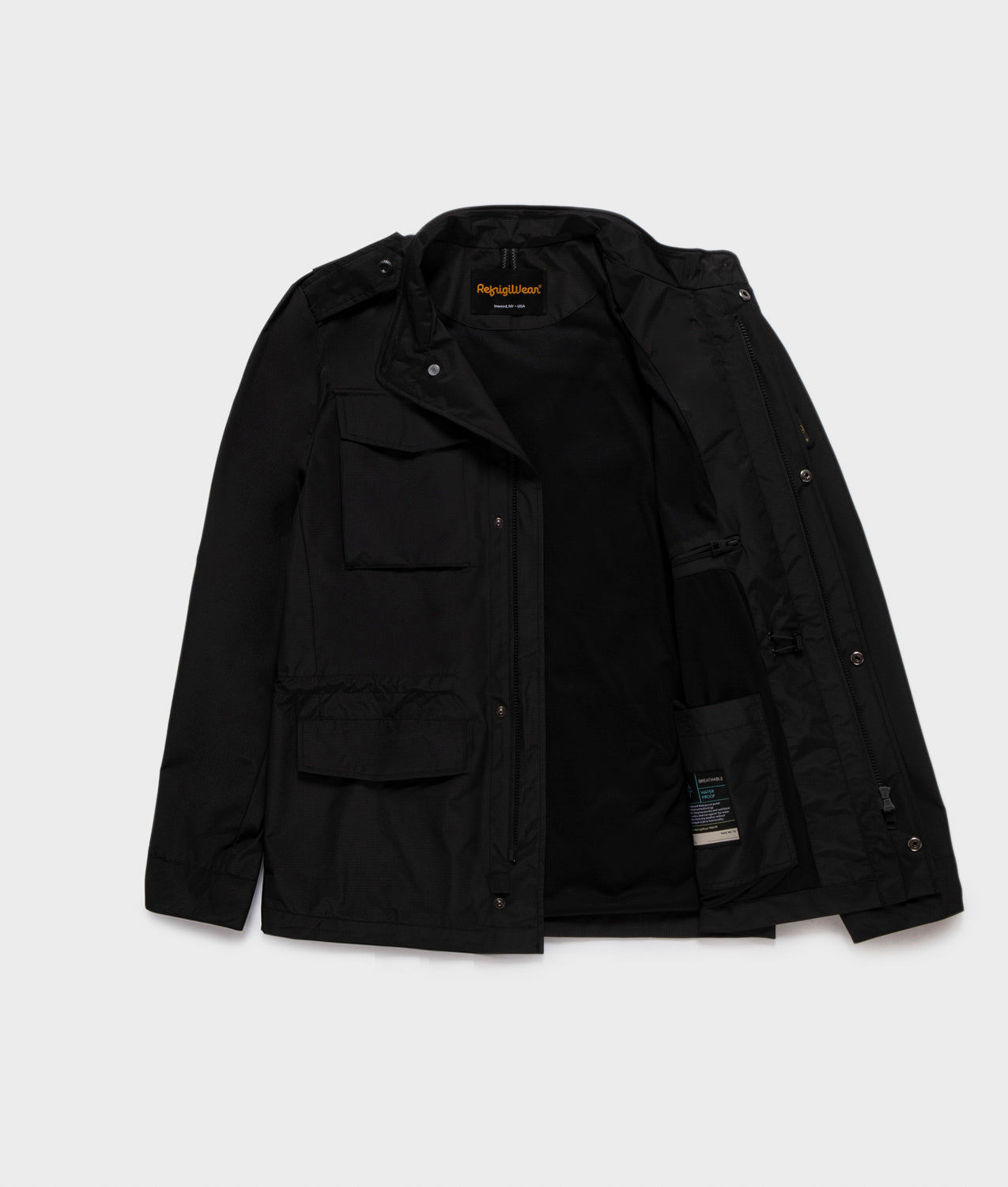 JACKETS SUMMER NEVAN FIELD JACKET BLACK | RefrigiWear