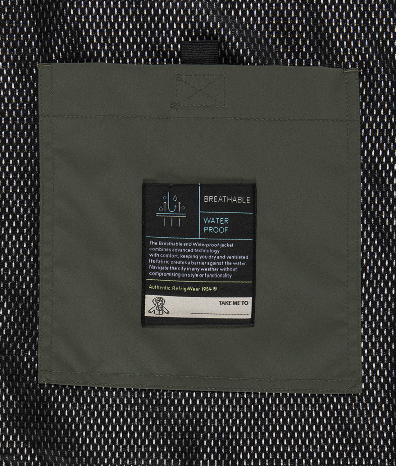 JACKETS ERIC VEST ARCHIVE GREEN | RefrigiWear