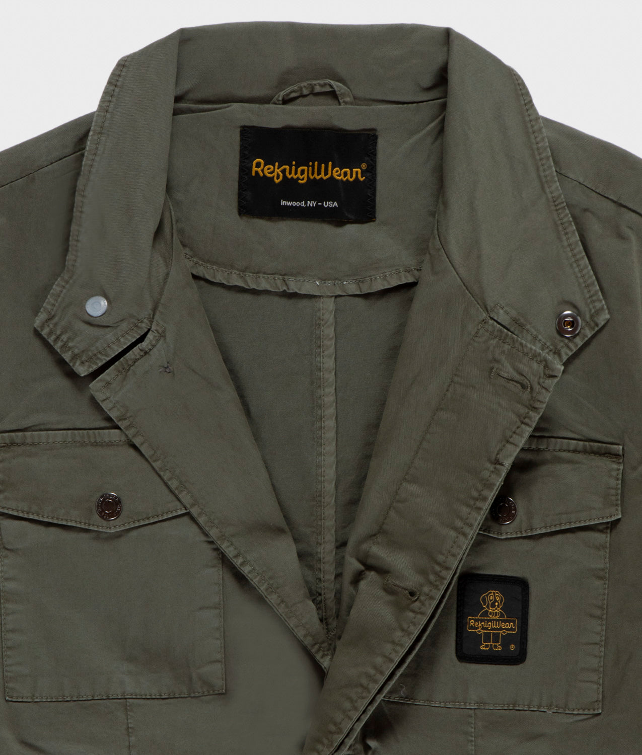 JACKETS NEW BRENT JACKET ARCHIVE GREEN | RefrigiWear