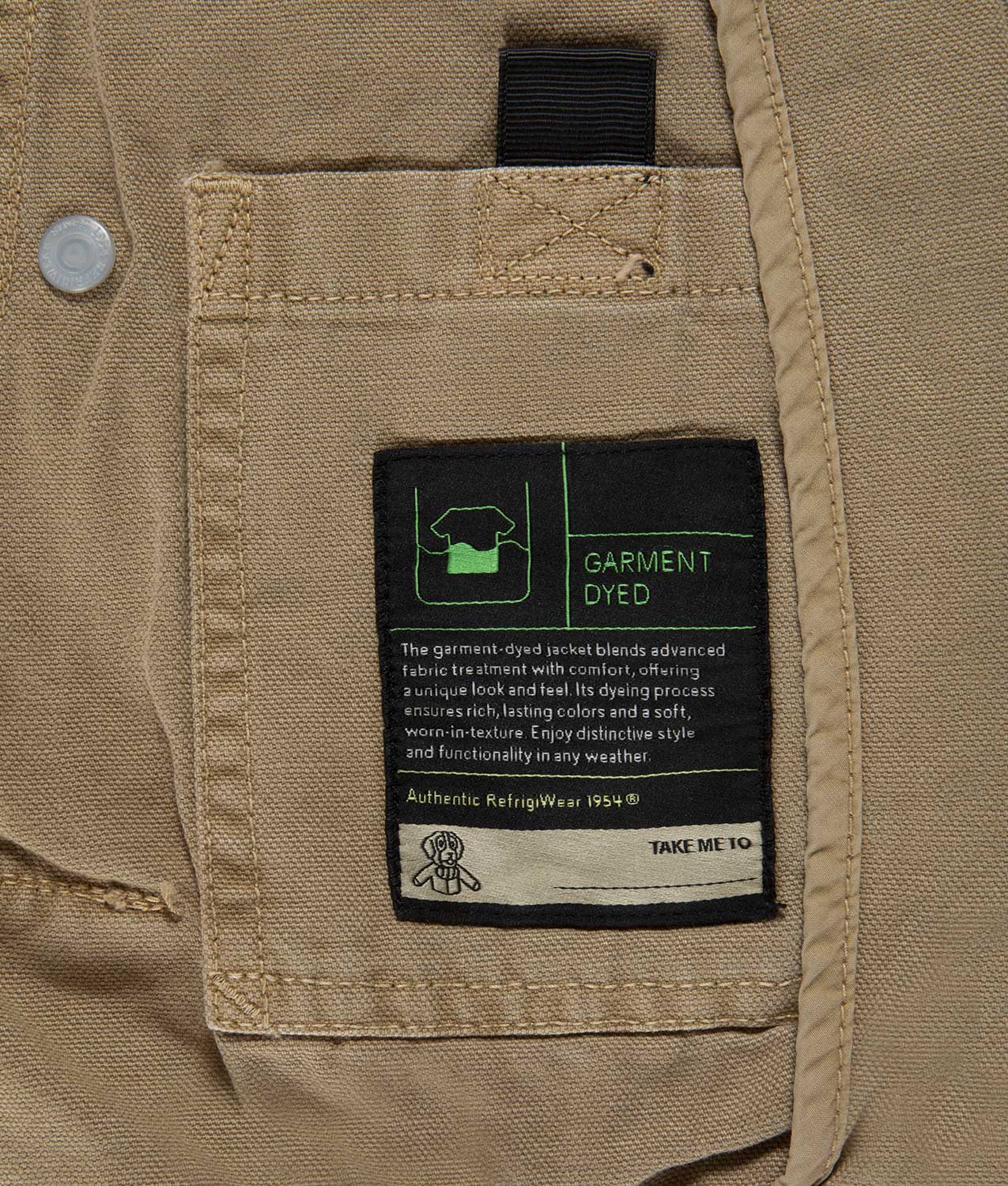 JACKETS NEW COTTON CAPTAIN JACKET SAND | RefrigiWear