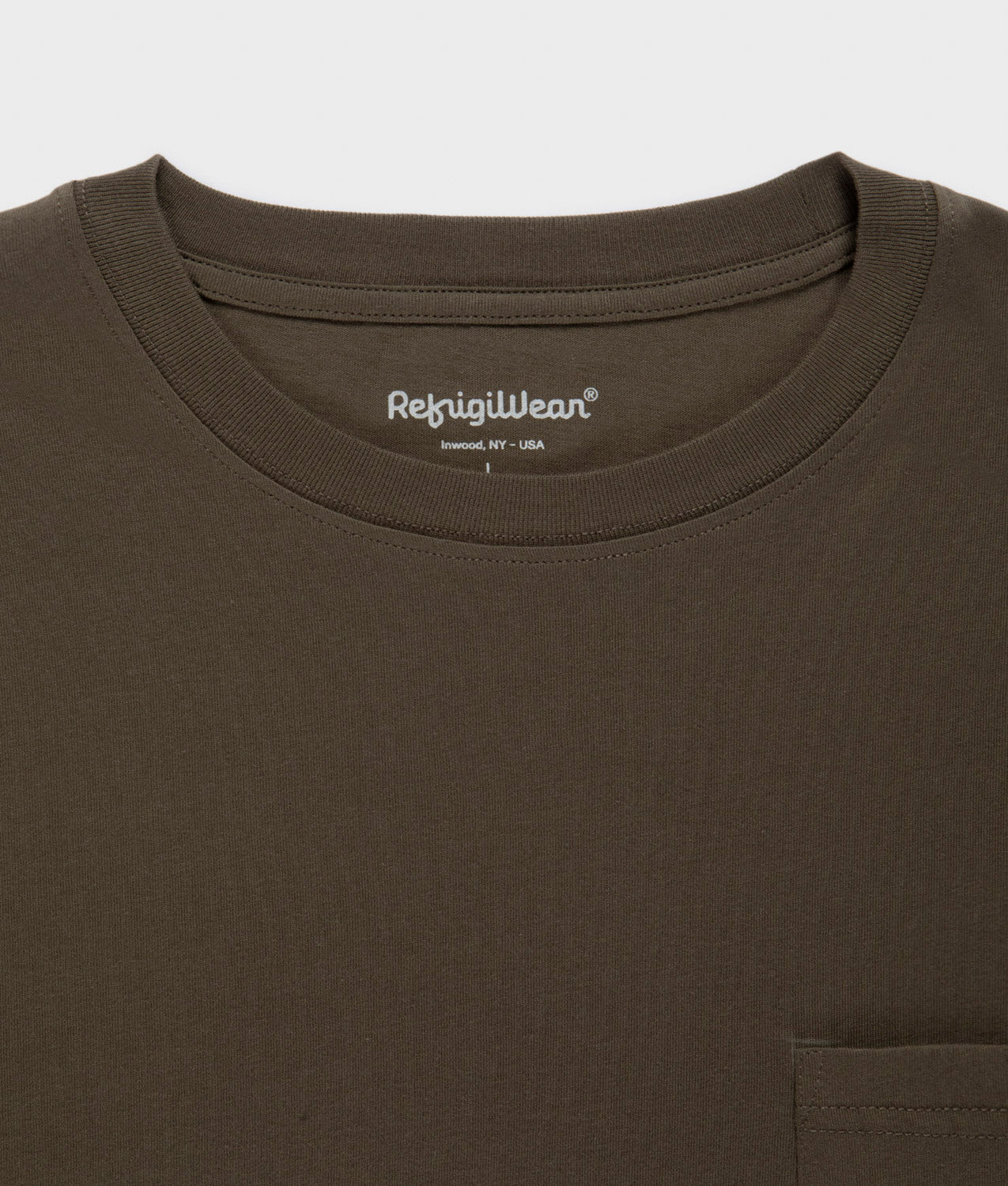 T-SHIRT PIERCE T-SHIRT MAJOR BROWN | RefrigiWear