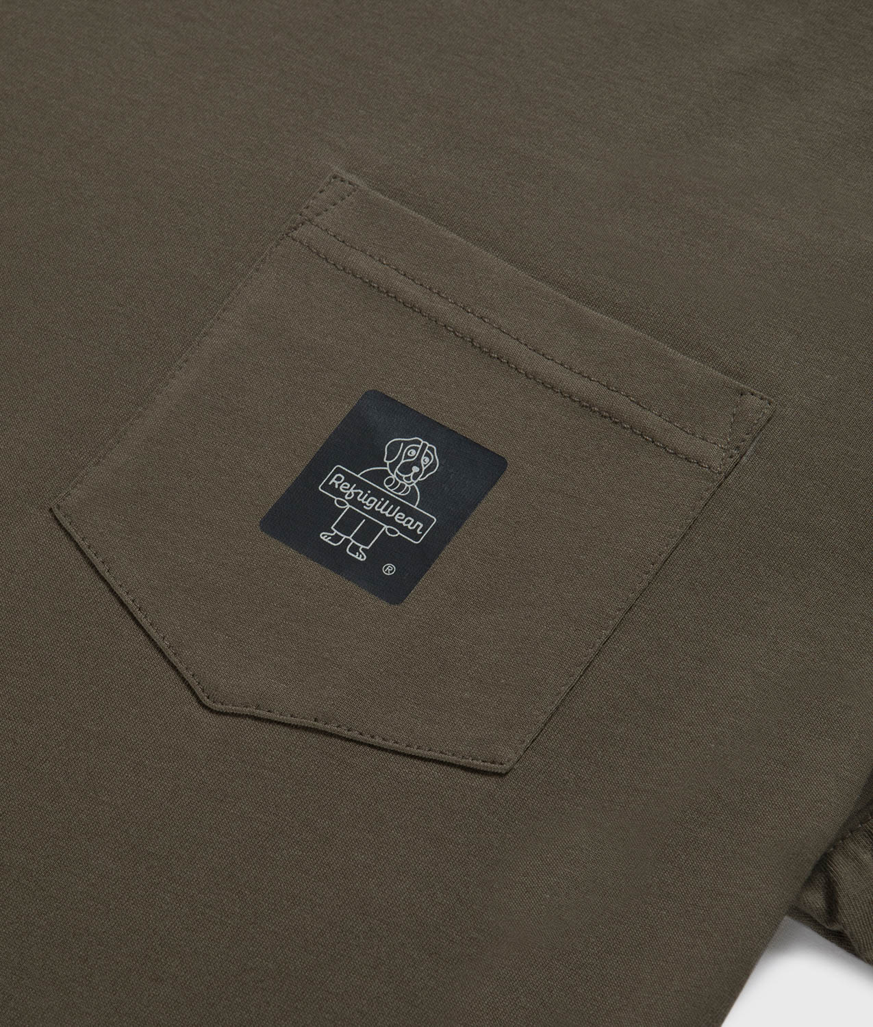 T-SHIRT PIERCE T-SHIRT MAJOR BROWN | RefrigiWear