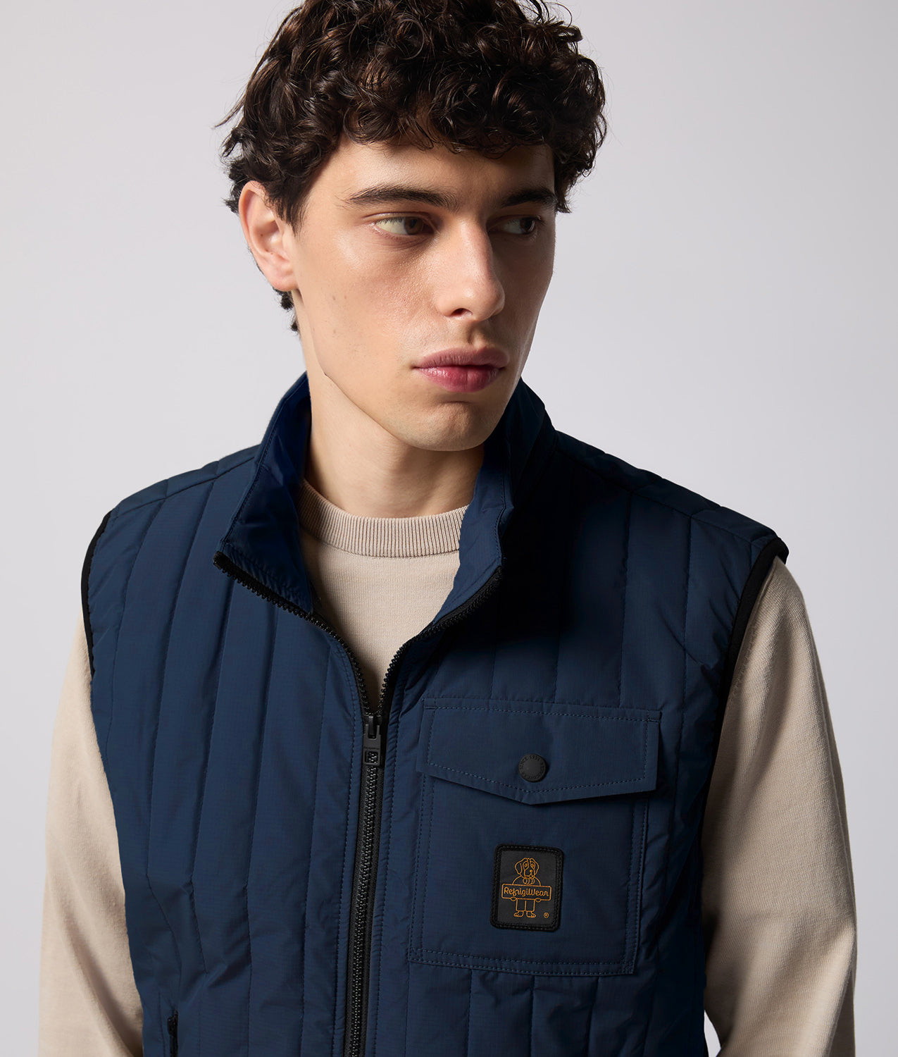 JACKETS MASTER MELVI VEST NAVY BLAZER | RefrigiWear