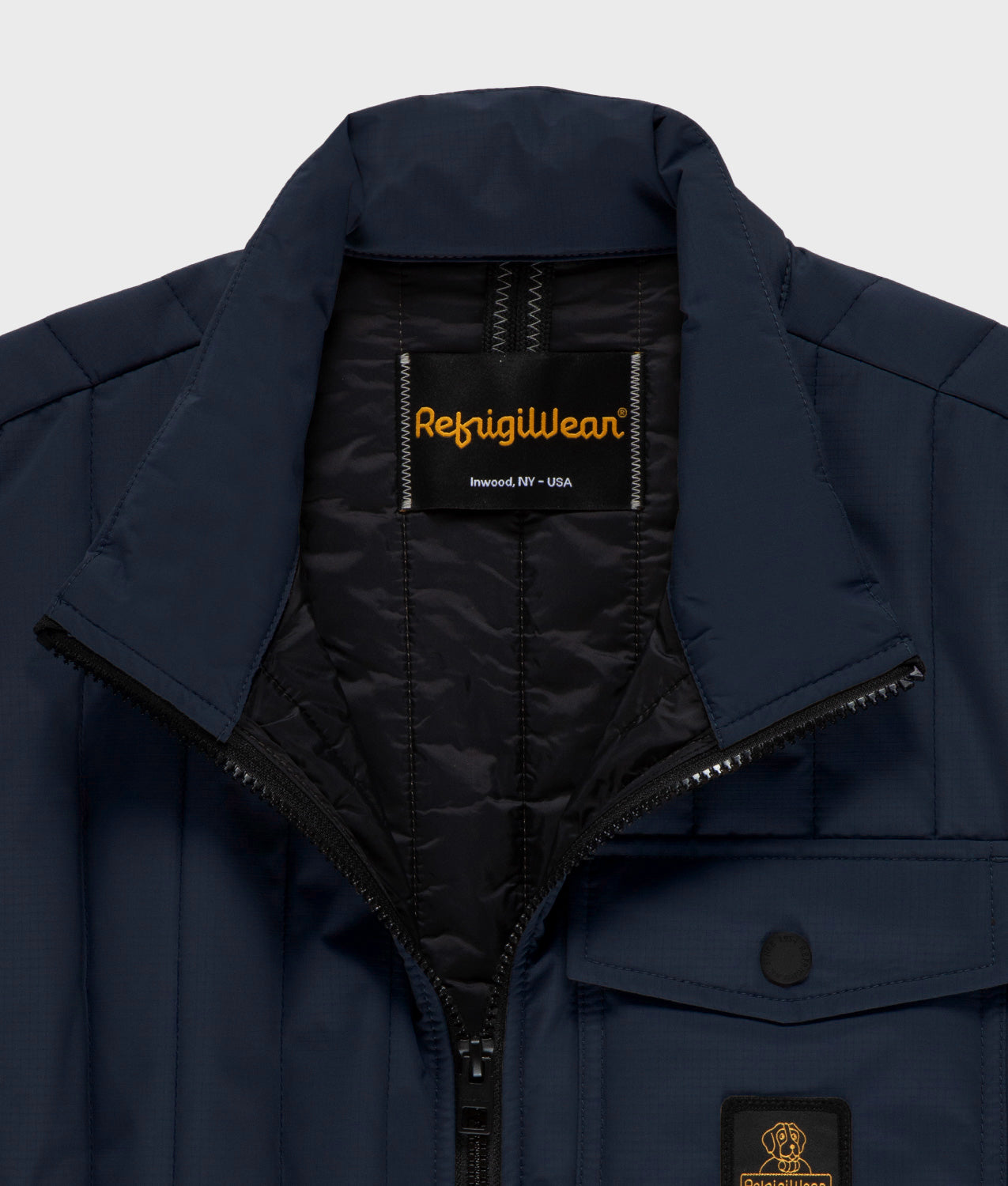 JACKETS MASTER MELVI VEST NAVY BLAZER | RefrigiWear