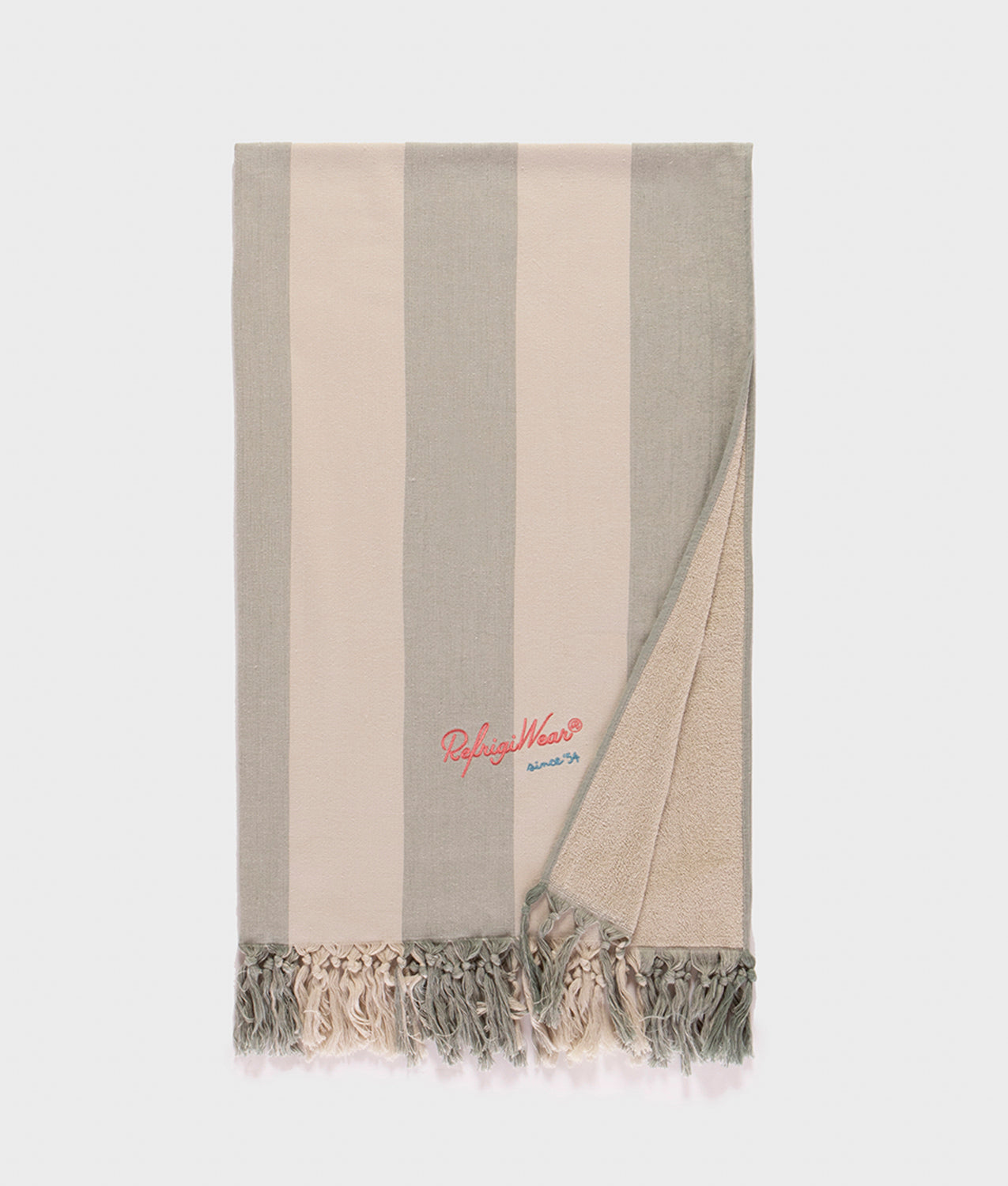 ACCESSORIES CALI BEACH TOWEL FOAM GREEN | RefrigiWear