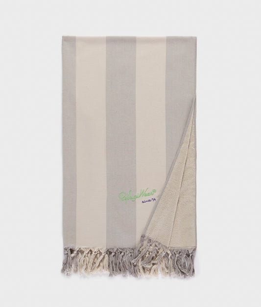 CALI BEACH TOWEL GREY | RefrigiWear