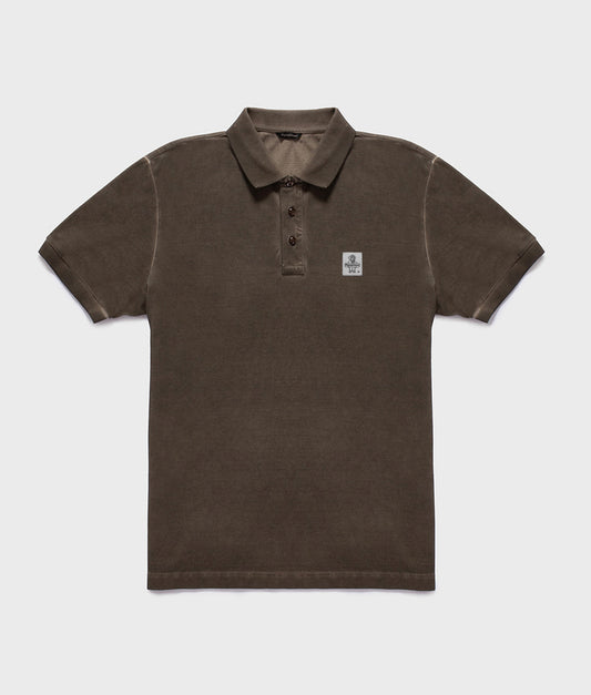 KURT POLO WASH MAJOR BROWN | RefrigiWear