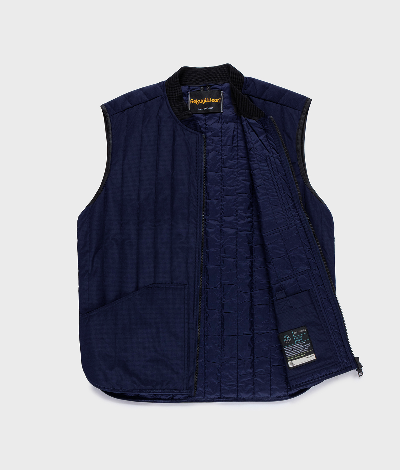 JACKETS ROLLING ORIGINAL VEST NAVY BLAZER | RefrigiWear