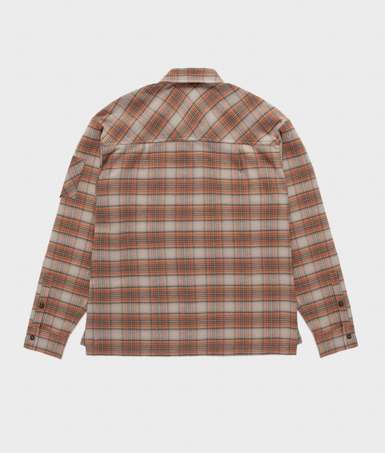 SHIRTS STRAUSS SHIRT CHECK ORANGE | RefrigiWear