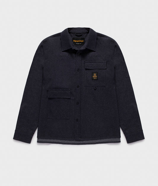 STRAUSS SHIRT DARK BLUE | RefrigiWear