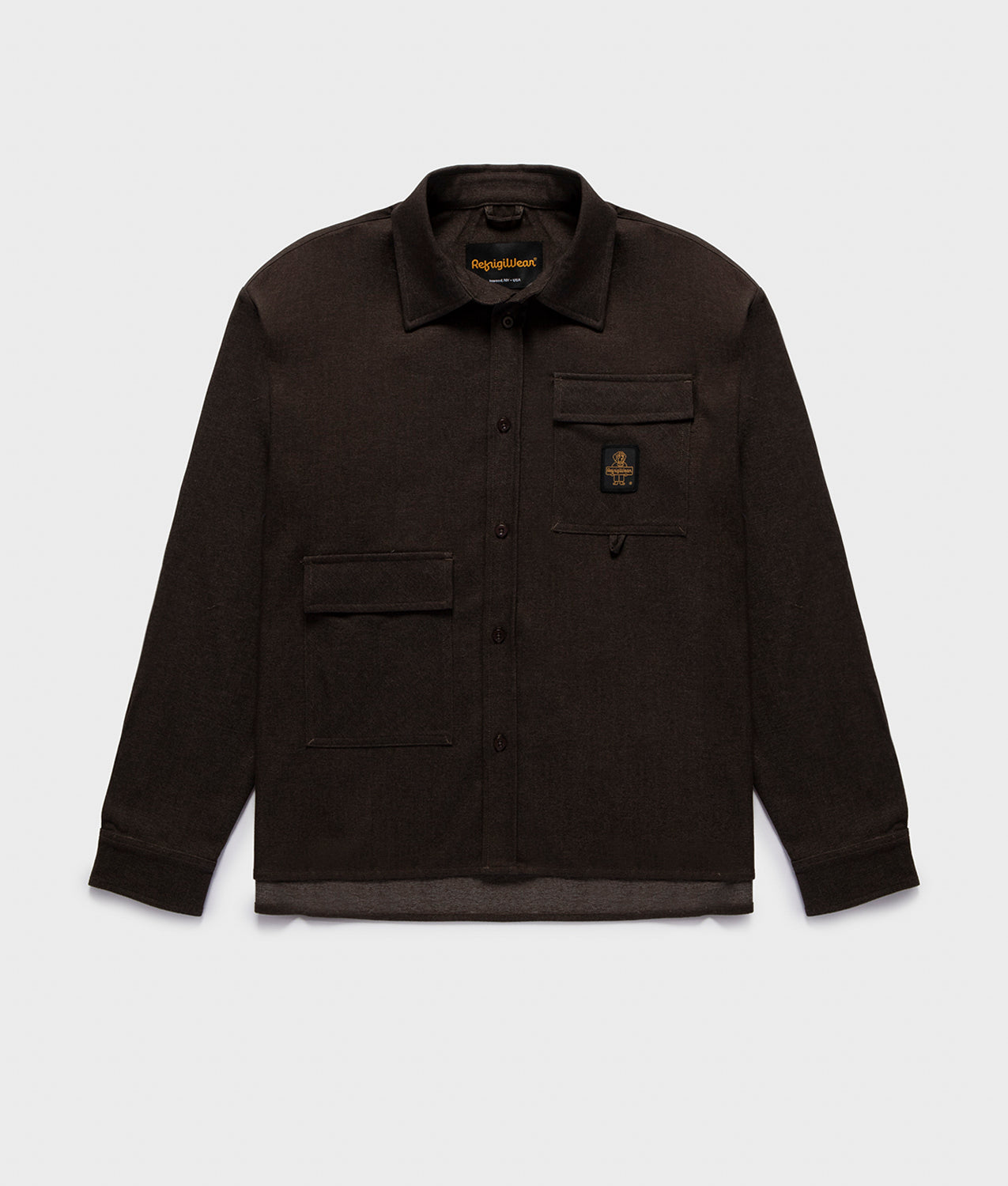SHIRTS STRAUSS SHIRT BLACK COFFEE | RefrigiWear
