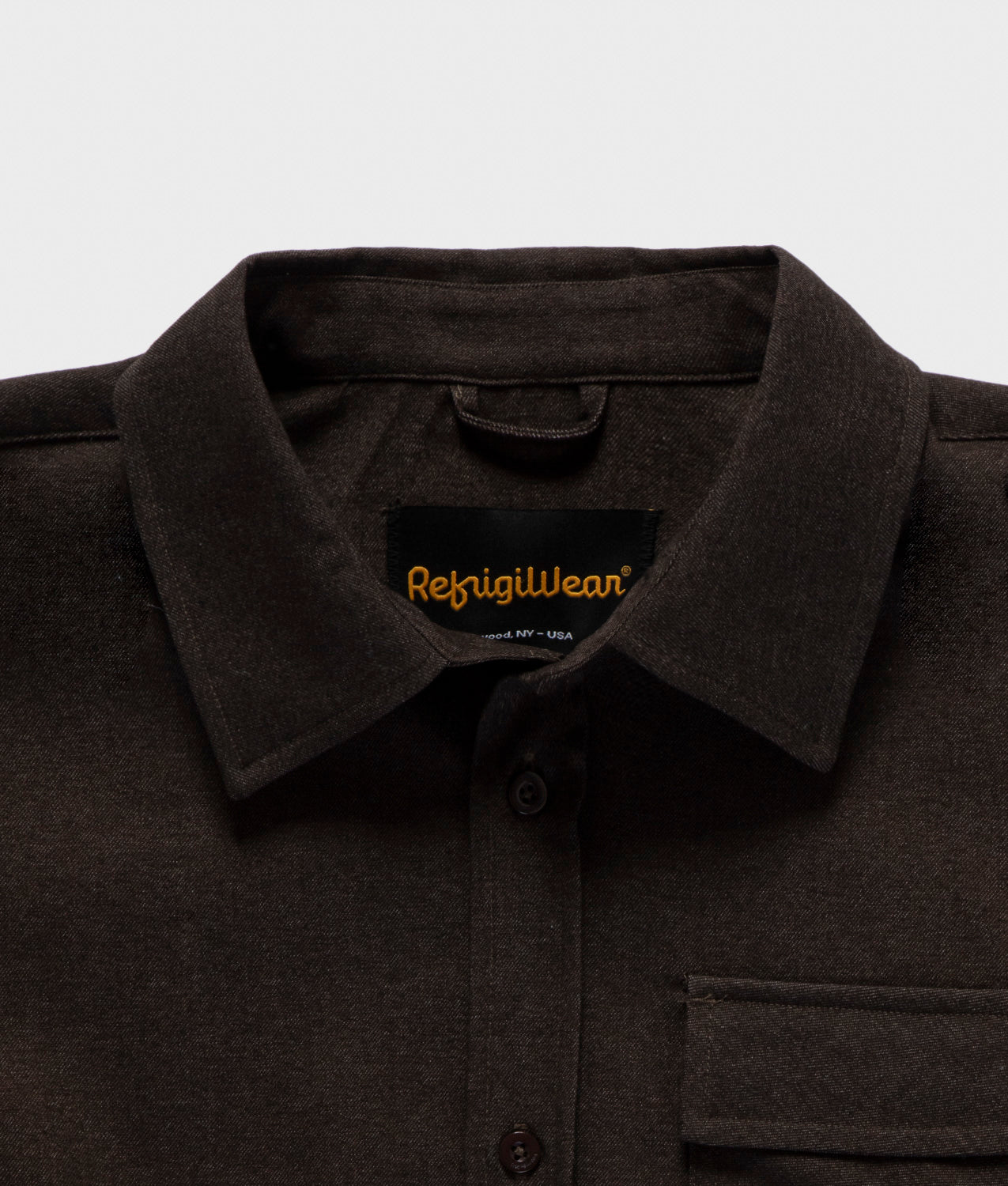 SHIRTS STRAUSS SHIRT BLACK COFFEE | RefrigiWear