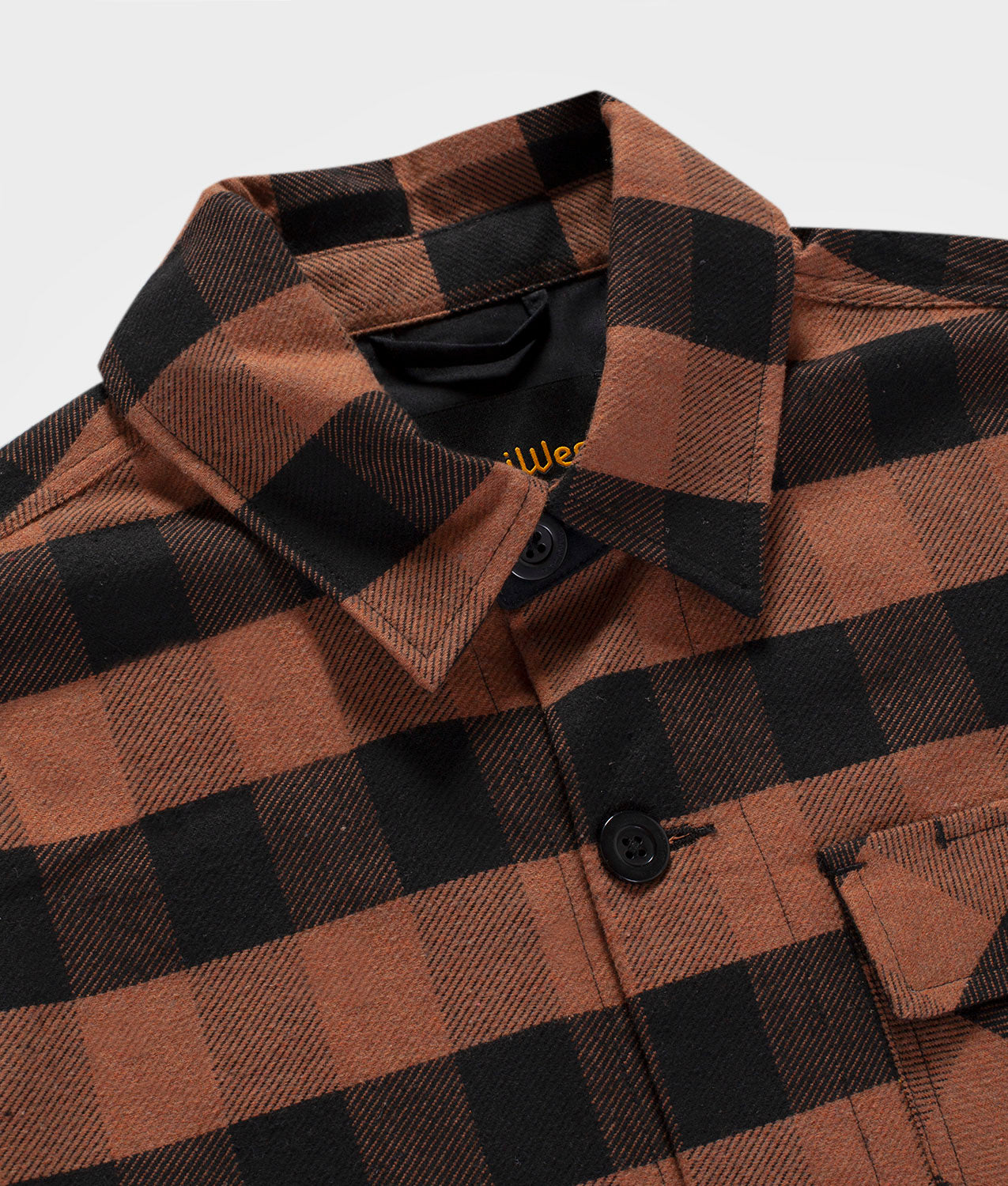 SHIRTS BACH SHIRT CHECK FANTASY BROWN | RefrigiWear