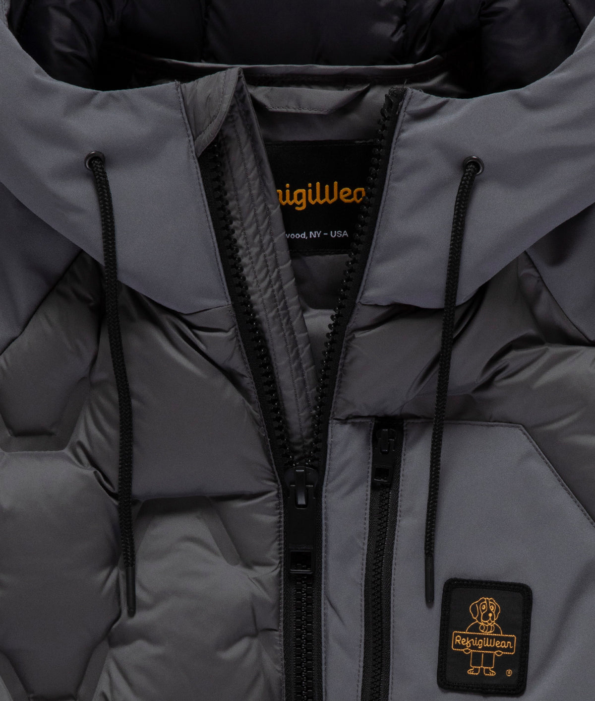 JACKETS HYBRID GRAPHITE JACKET LAVA SMOKE | RefrigiWear
