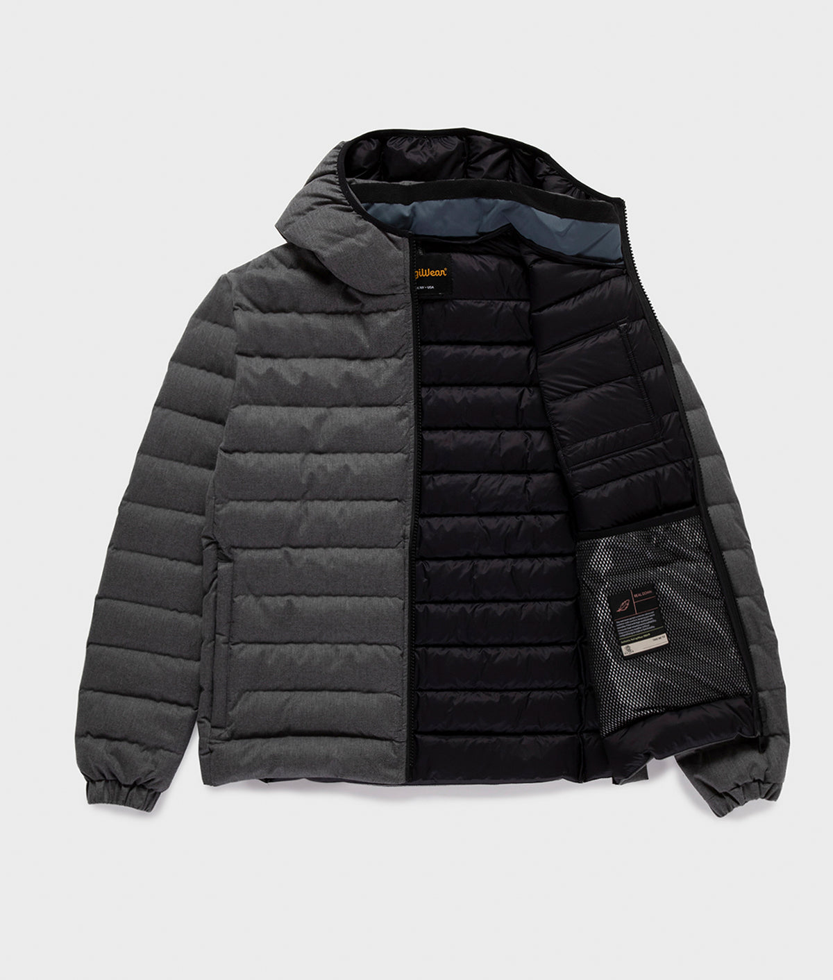 JACKETS HUNTER JACKET DARK GREY MELANGE | RefrigiWear