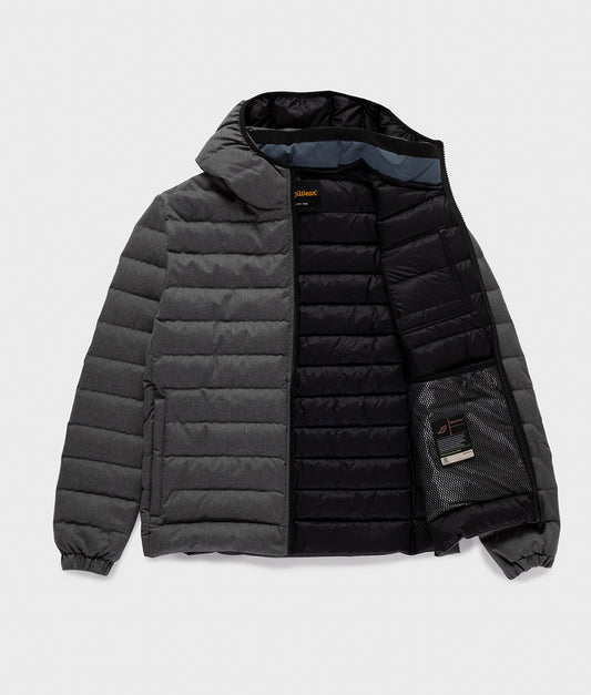 HUNTER JACKET DARK GREY MELANGE | RefrigiWear