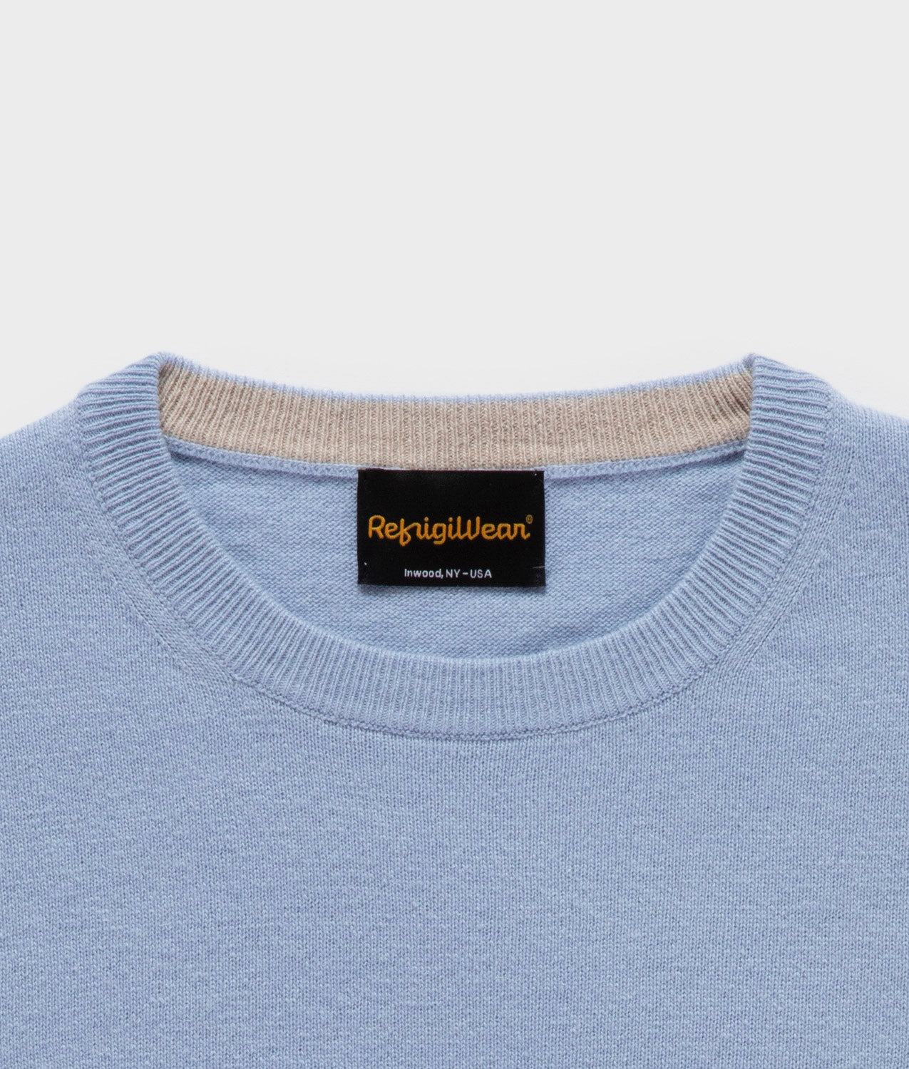 KNITWEAR COLIN/1 PULLOVER BABY BLUE | RefrigiWear