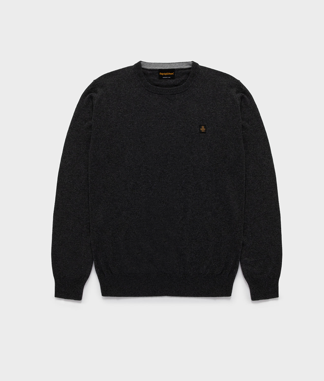 KNITWEAR COLIN/1 PULLOVER DARK GREY MELANGE | RefrigiWear