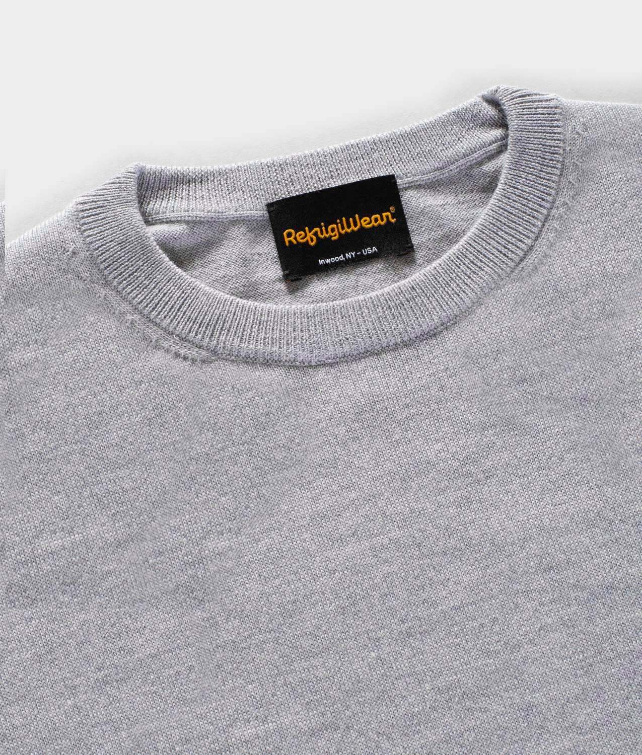 KNITWEAR BENNET PULLOVER MELANGE GREY | RefrigiWear