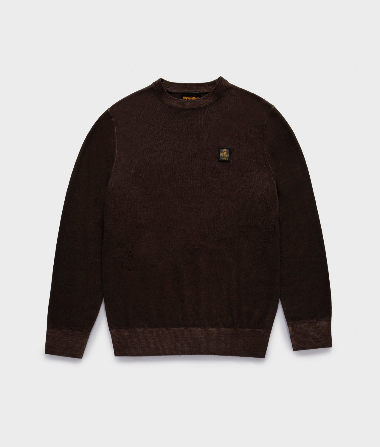 KNITWEAR BENNET WASH PULLOVER COFFEE | RefrigiWear