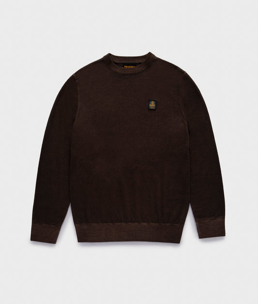 BENNET WASH PULLOVER COFFEE | RefrigiWear
