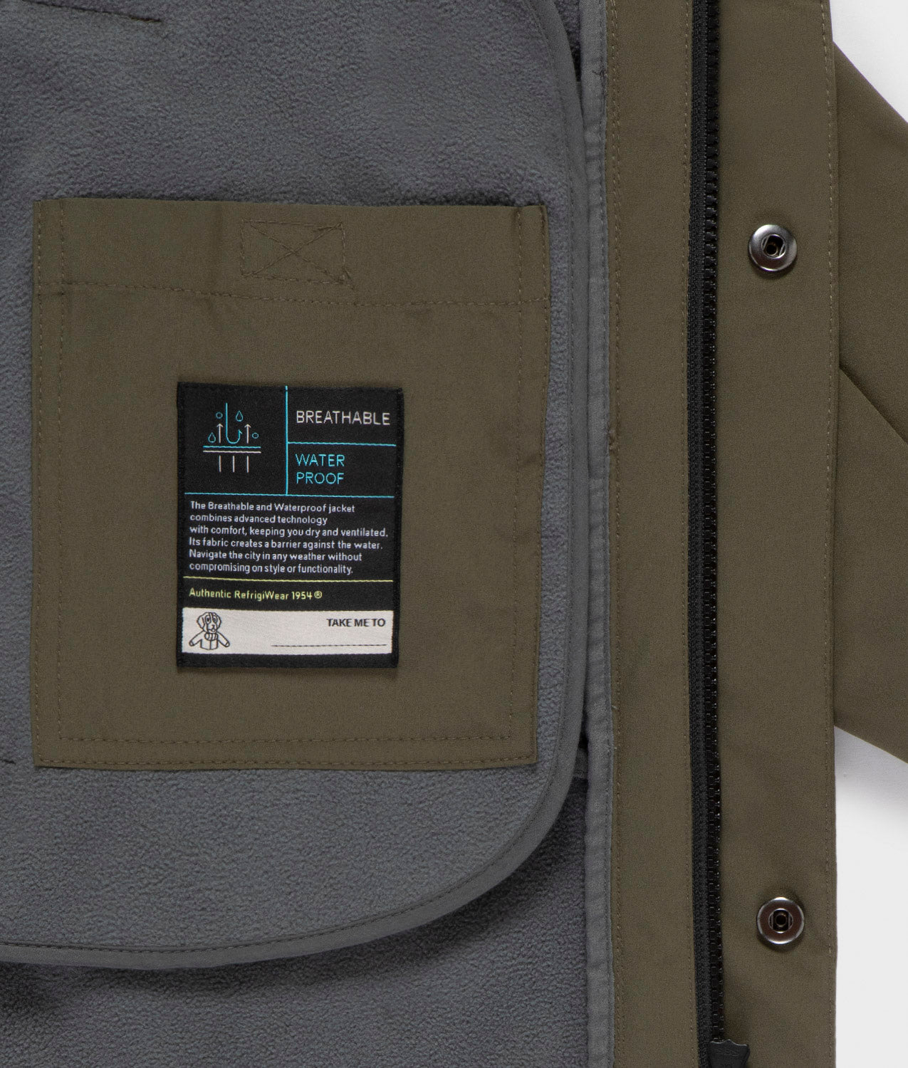 JACKETS LONG SPEED JACKET SEA TURTLE | RefrigiWear