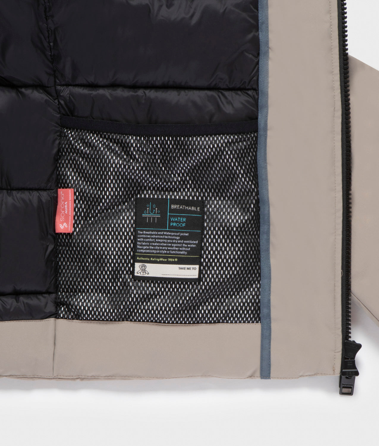 JACKETS POLAR JACKET PLAZA TAUPE | RefrigiWear