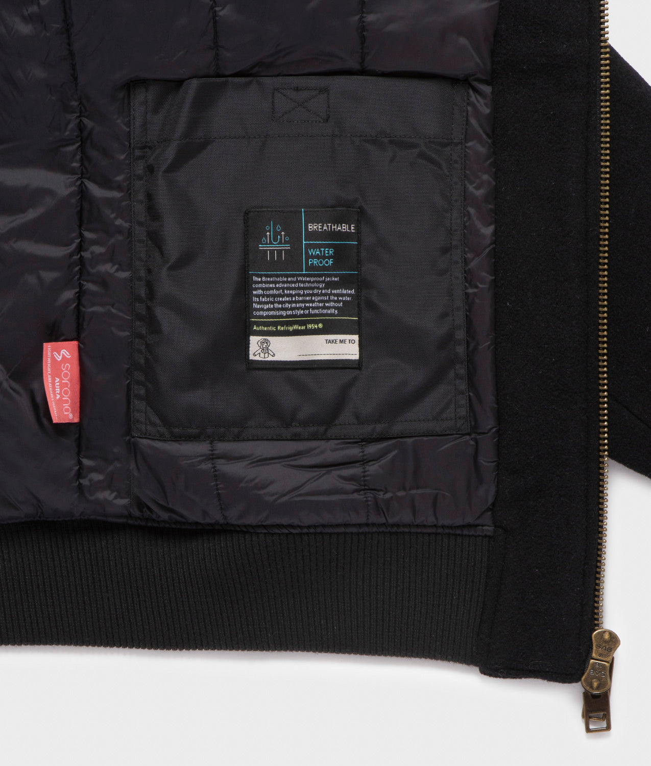 JACKETS SOLARIS JACKET BLACK | RefrigiWear