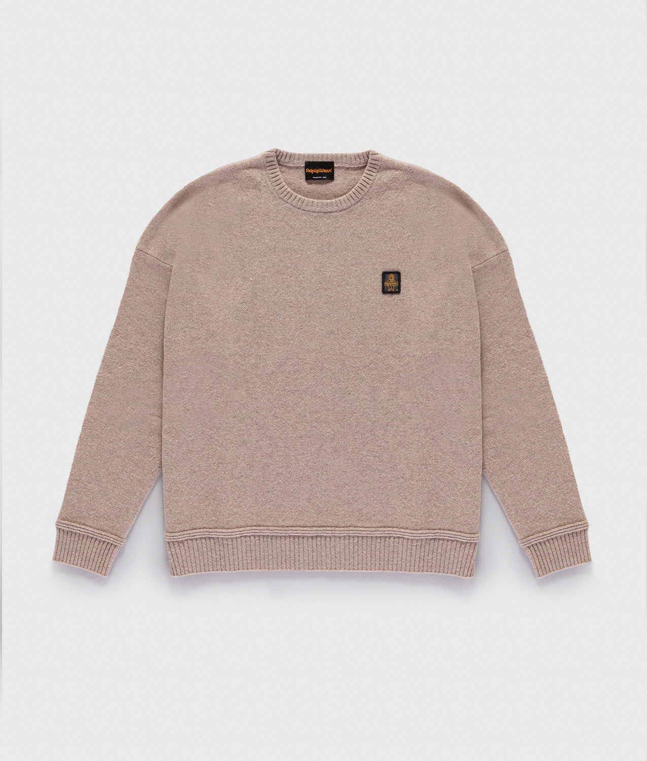 KNITWEAR TIMOTHY PULLOVER PLAZA TAUPE | RefrigiWear